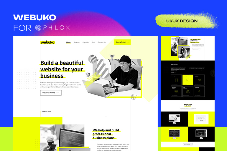 Web Design Agency UI Design
